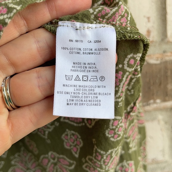 Anthropologie Holding Horses Ismay Button Down Sz6 - Picture 6 of 7